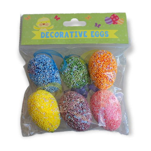 Picture of EASTER GLITTER EGGS - 6 PACK